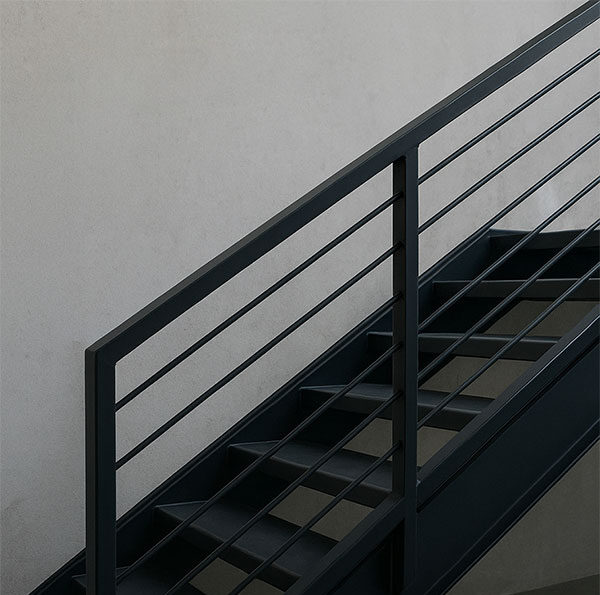 custom metal railings and stairs